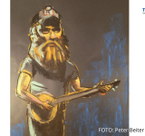 Lokal kunstmaler skal male musikere på festivalen